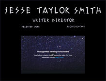 Tablet Screenshot of jessetaylorsmith.com